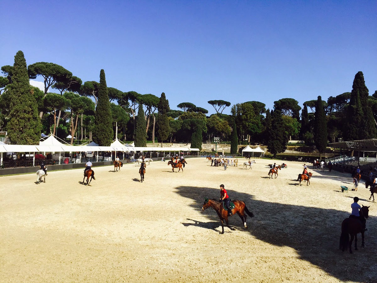 Aprile: concorso ippico a Piazza di Siena